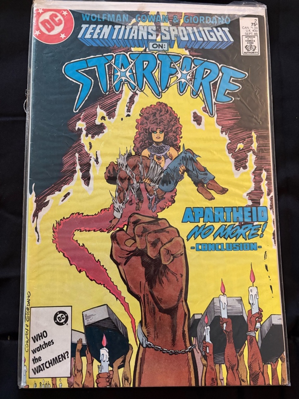 DC Starfire Comic Book